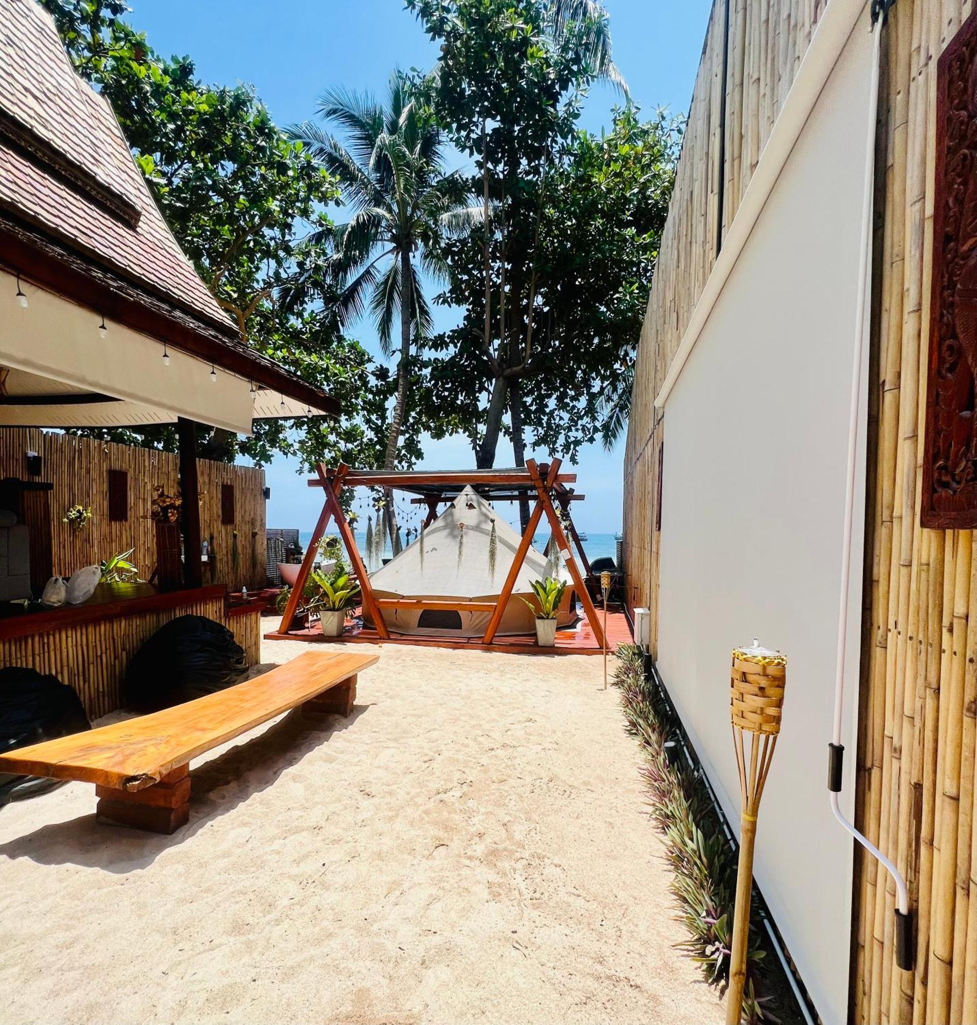 Natures Edge Beachfront Luxury Glamping Koh Tao Exterior photo